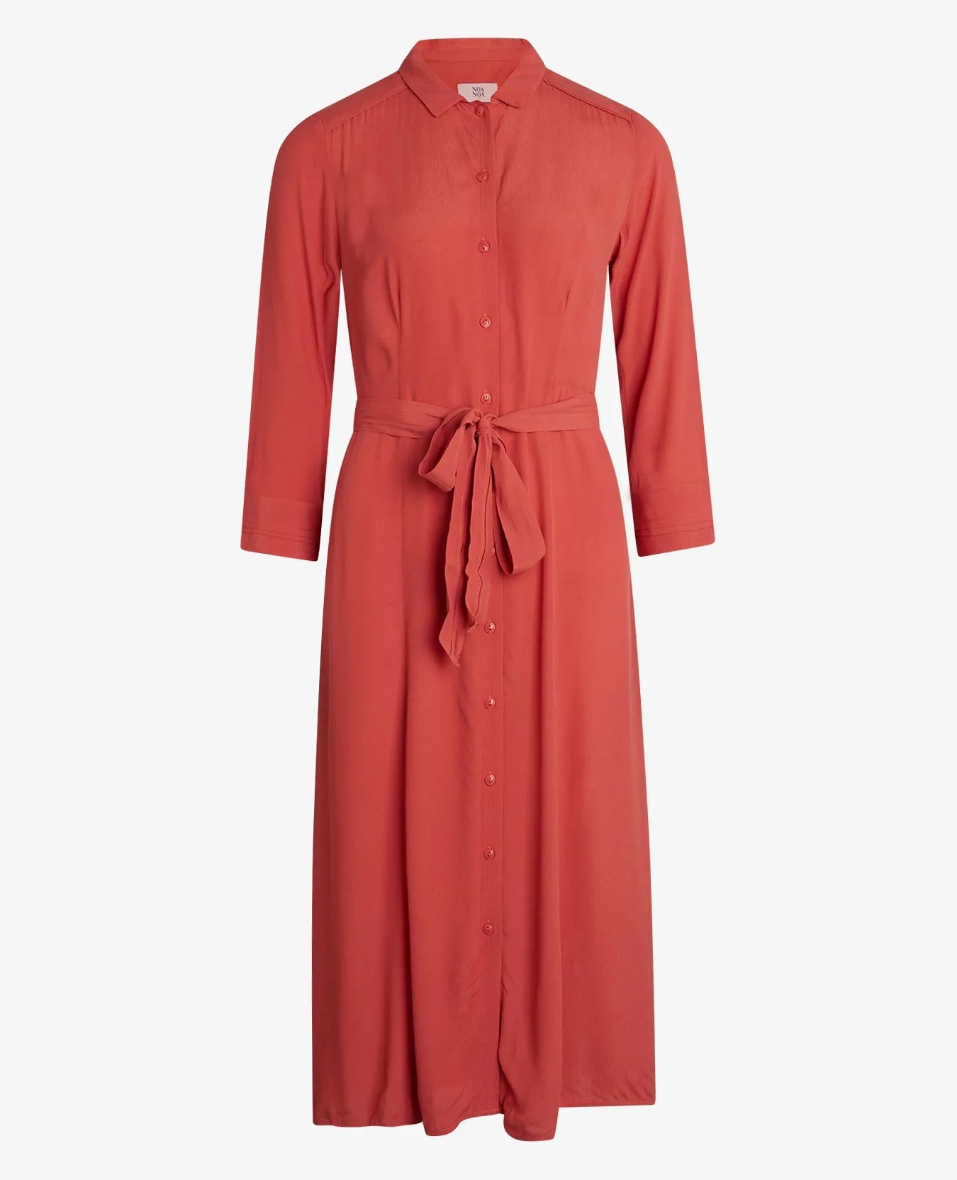 SOFT MOSS SOLID DRESS