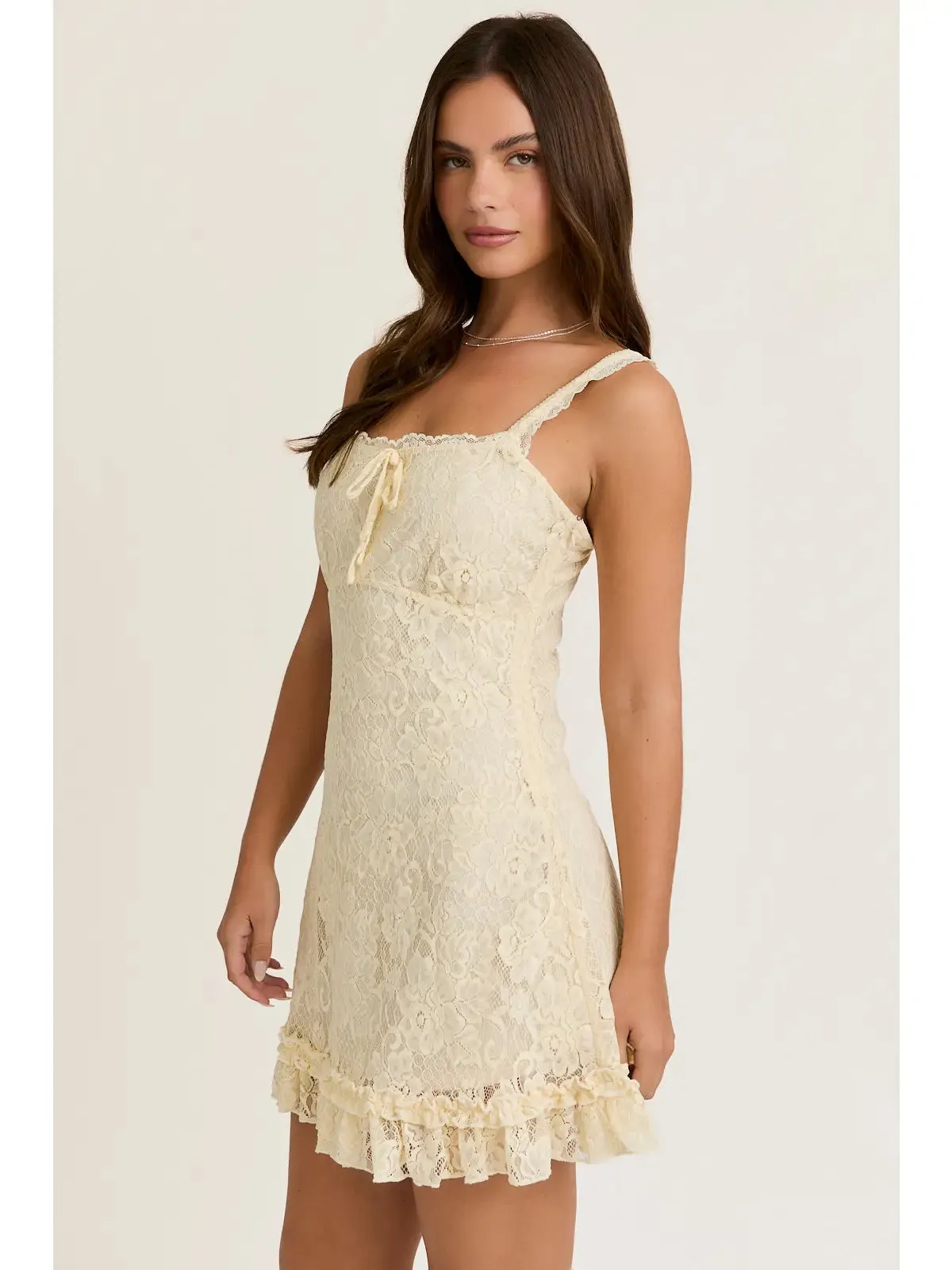 Soft Whisper Mini Dress