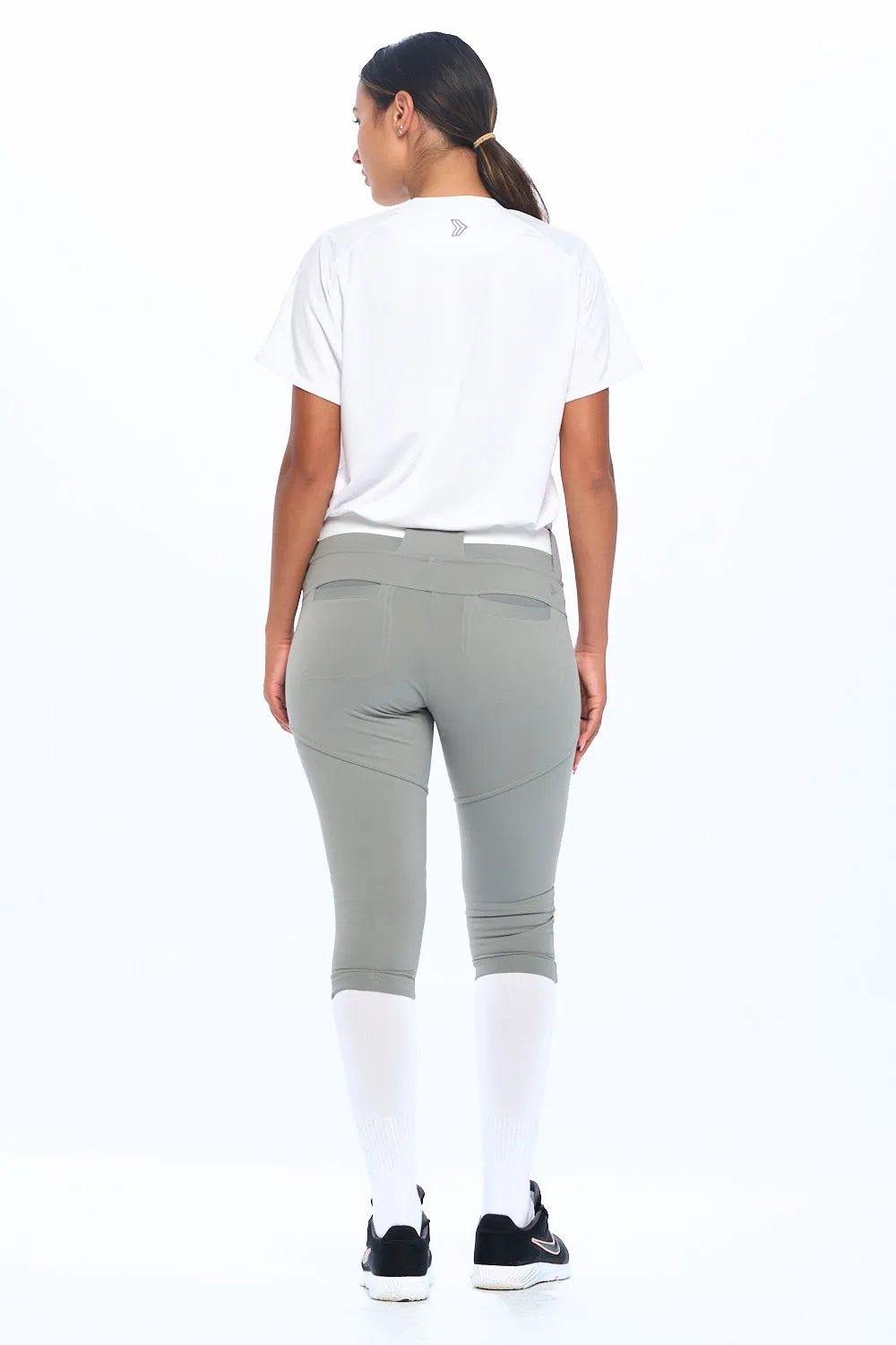 Softball Pant Beltloop Silver