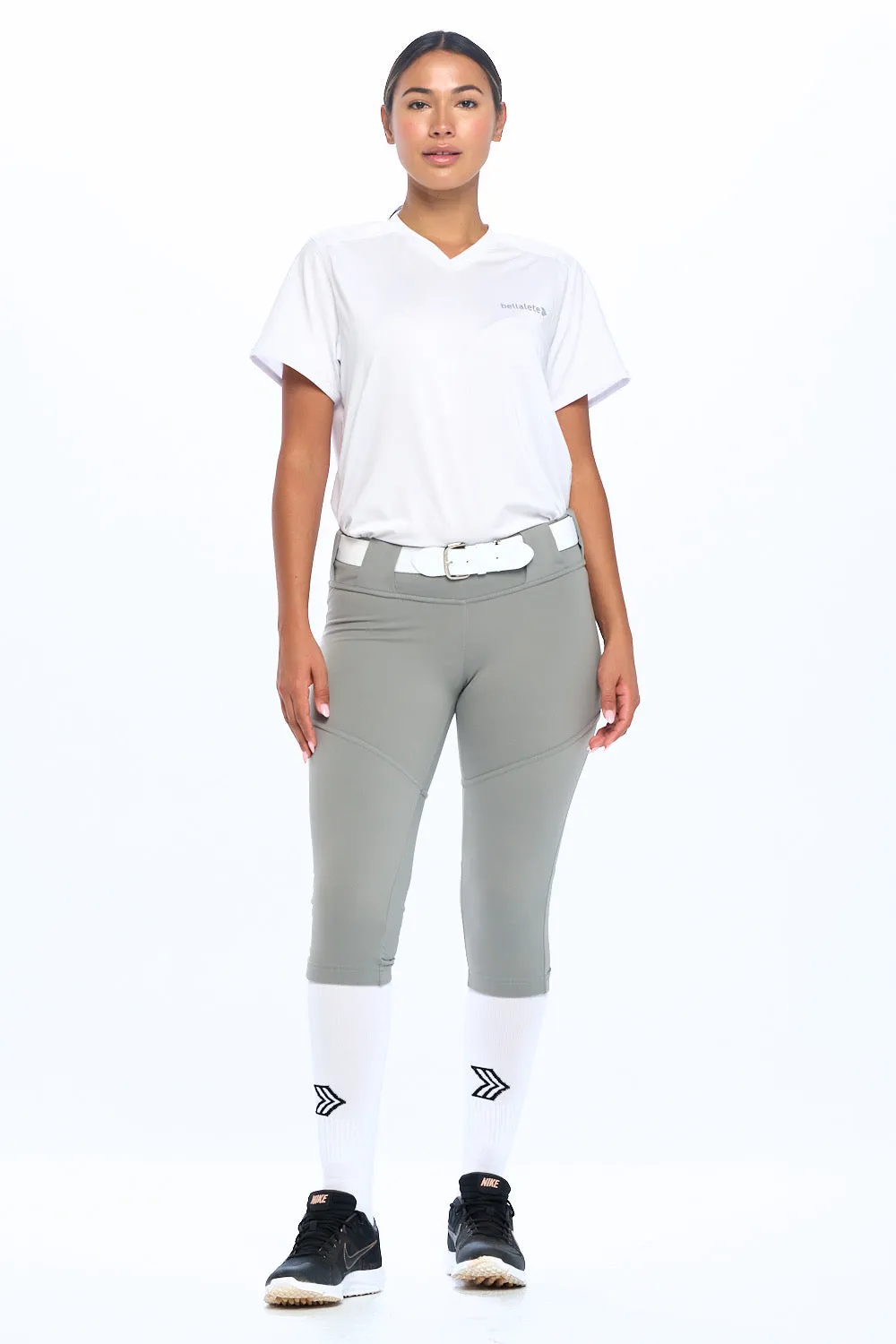 Softball Pant Beltloop Silver