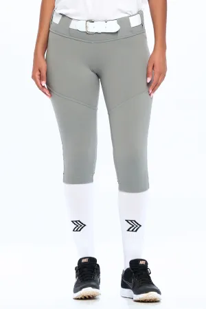 Softball Pant Beltloop Silver
