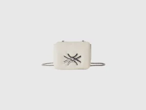 Solid Push Button Sling Bag