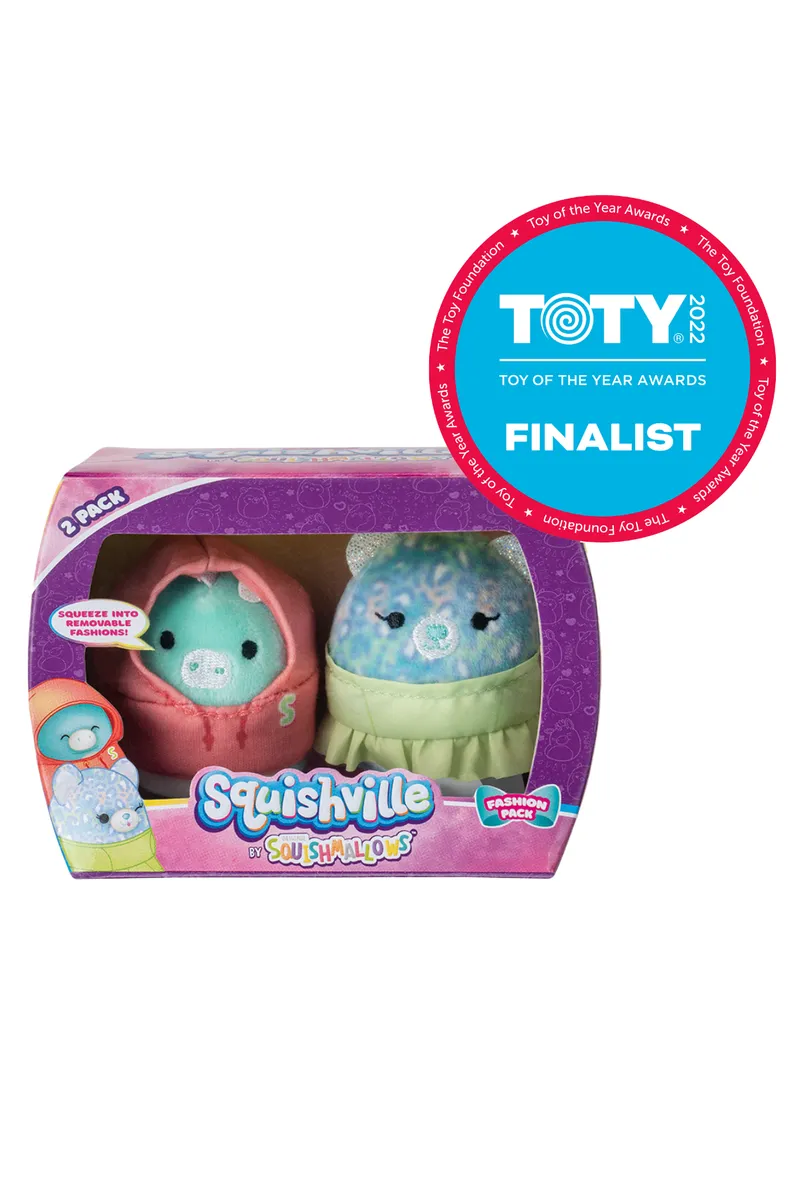 Squishville by Squishmallows 2 Pack Mini Plush