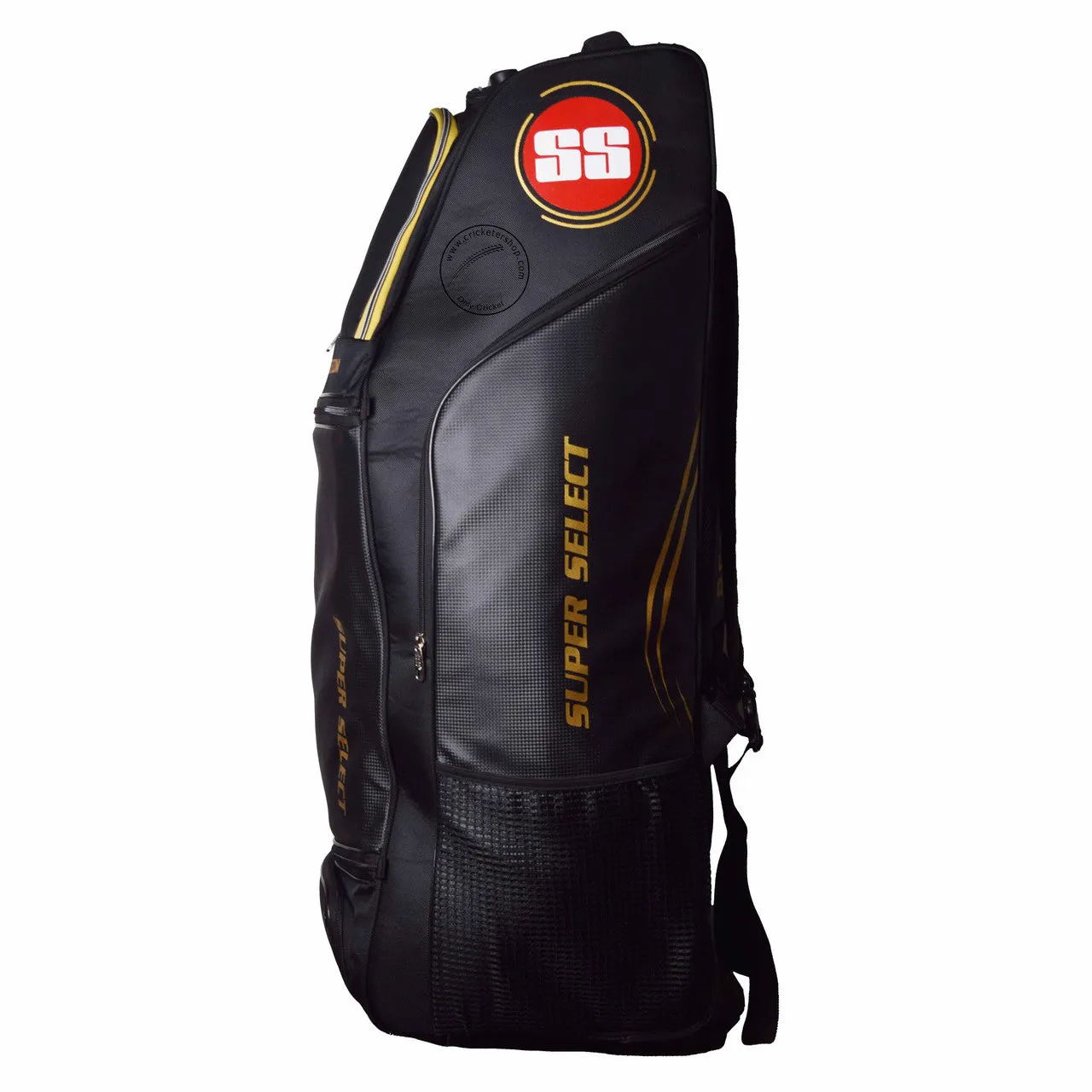 SS Super Select Duffle Cricket Kit Bag With Wheels Colour Black