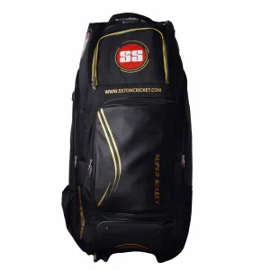 SS Super Select Duffle Cricket Kit Bag With Wheels Colour Black