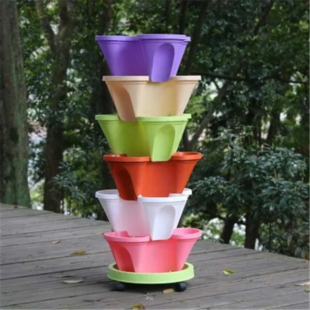 Stackable Gardening Tower(🎊 30% OFF   Free Shipping)