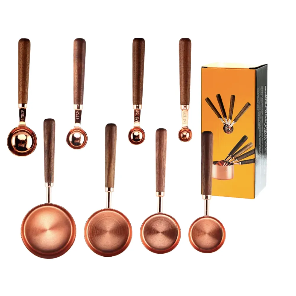 Stainless Steel Measuring Cups & Spoons