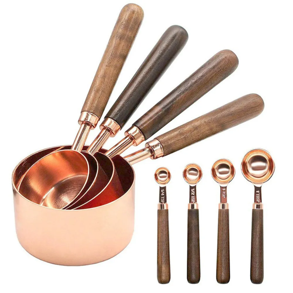 Stainless Steel Measuring Cups & Spoons