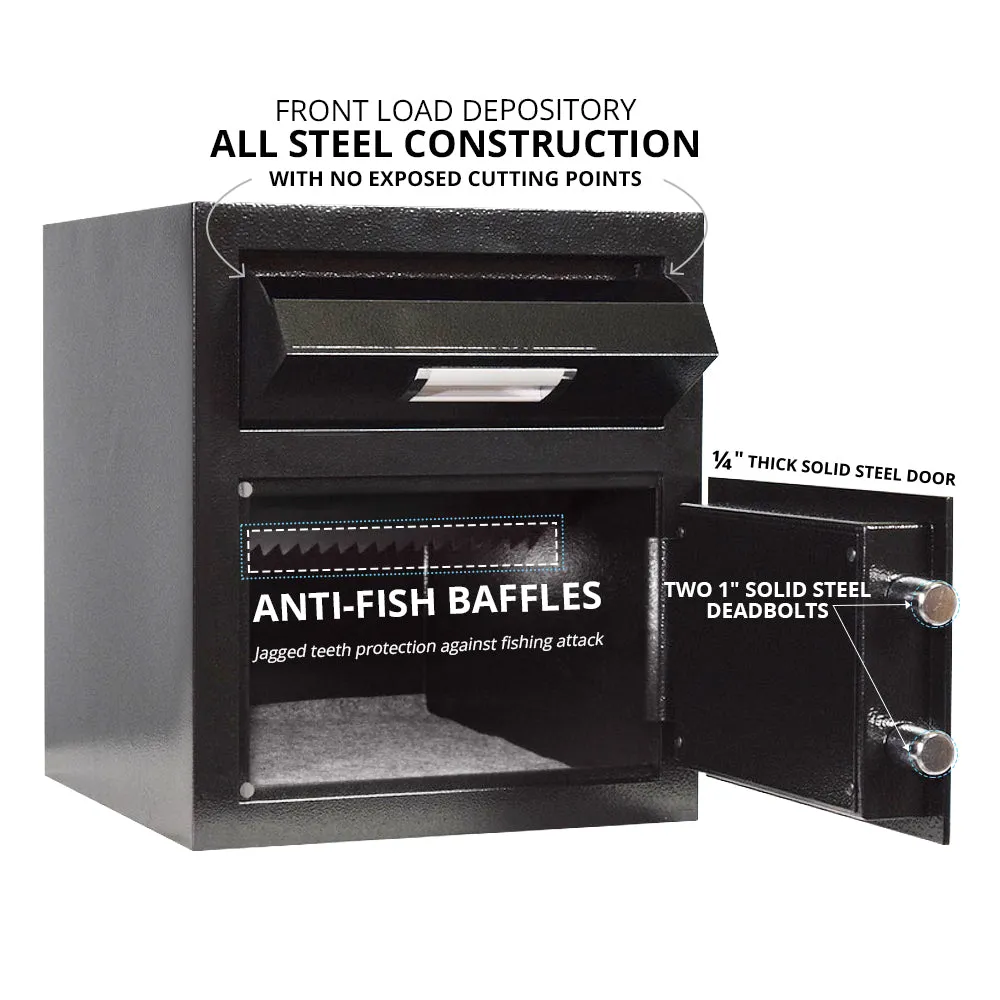 Stealth DS1614 Drop Safe Mini Depository Vault