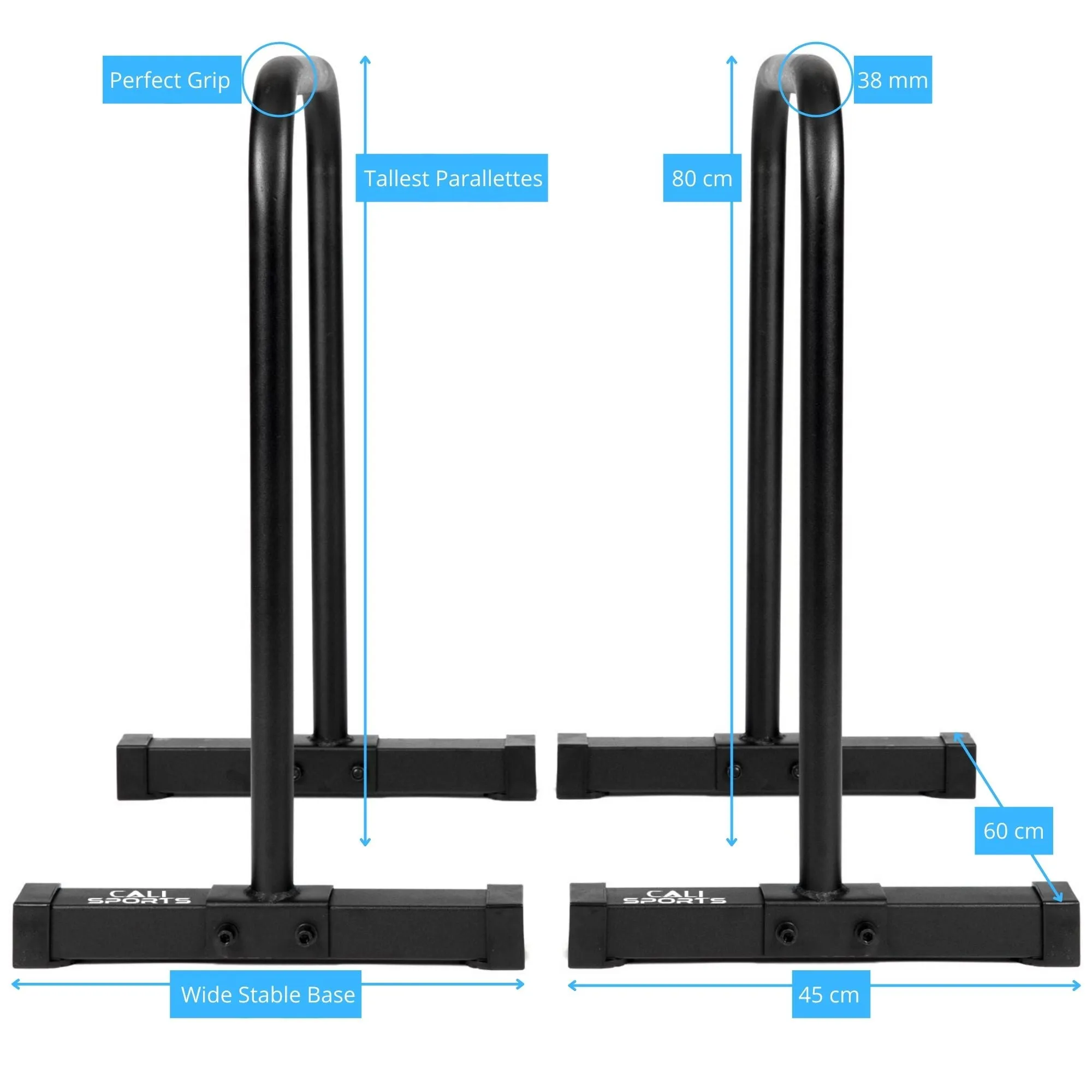 Steel Parallettes XL