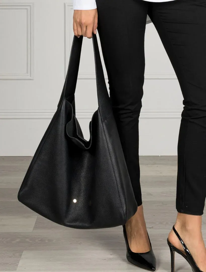 Stevie Slouch Tote Bag - Black