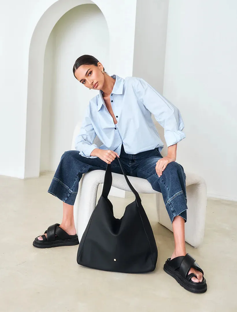 Stevie Slouch Tote Bag - Black