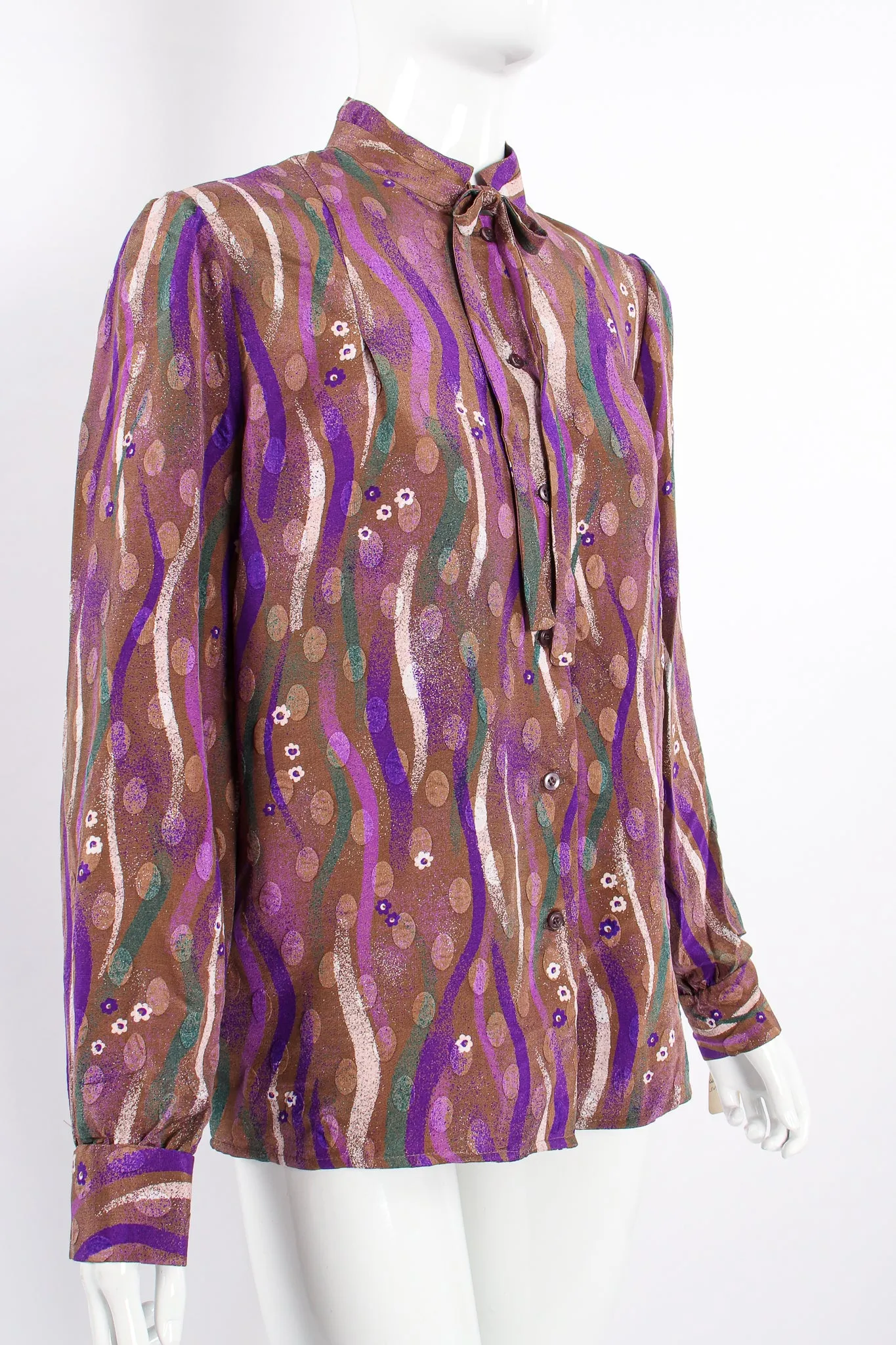 Streamer Dot Blouse