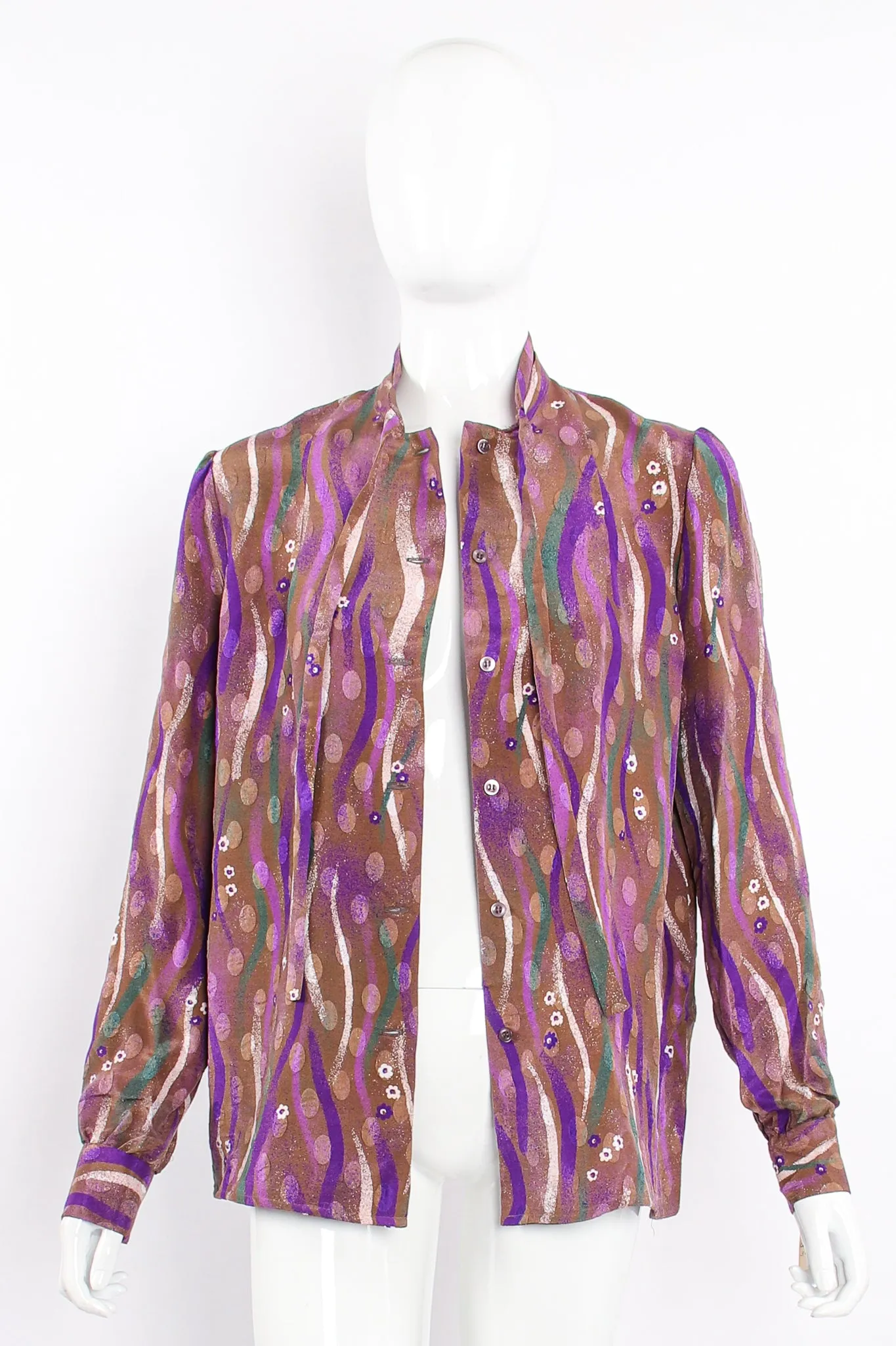 Streamer Dot Blouse