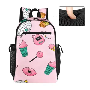 Sugar Rush Throwback All Over Print Leisure Sports Backpack
