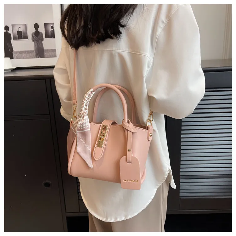 Summer Easiest for Match Textured Satchel Women's Bag
