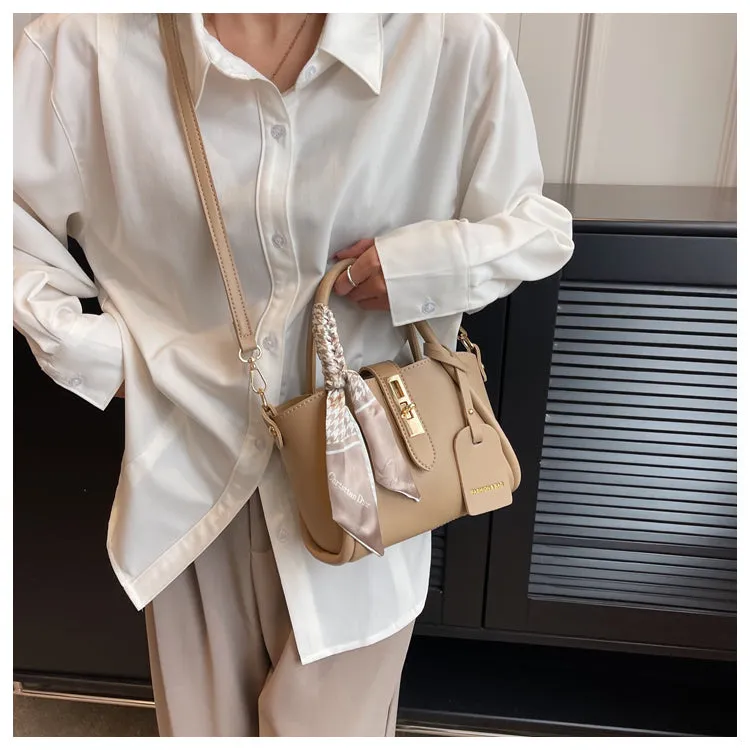 Summer Easiest for Match Textured Satchel Women's Bag