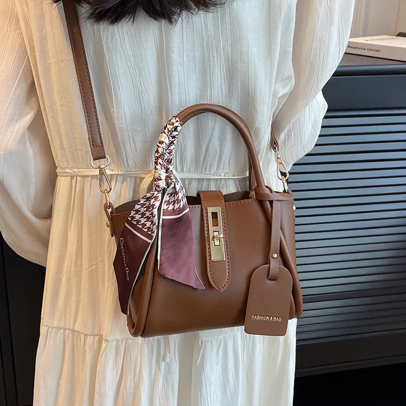 Summer Easiest for Match Textured Satchel Women's Bag