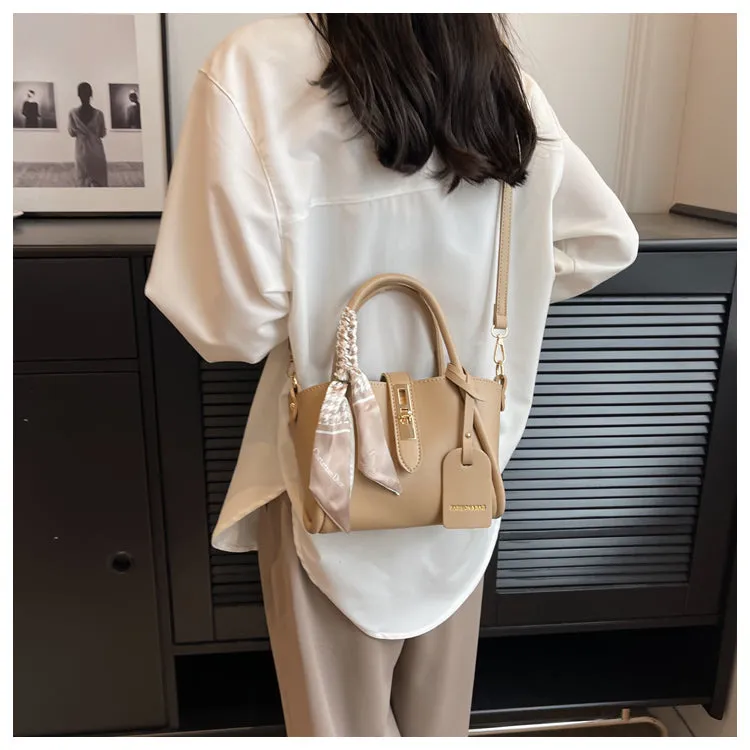 Summer Easiest for Match Textured Satchel Women's Bag