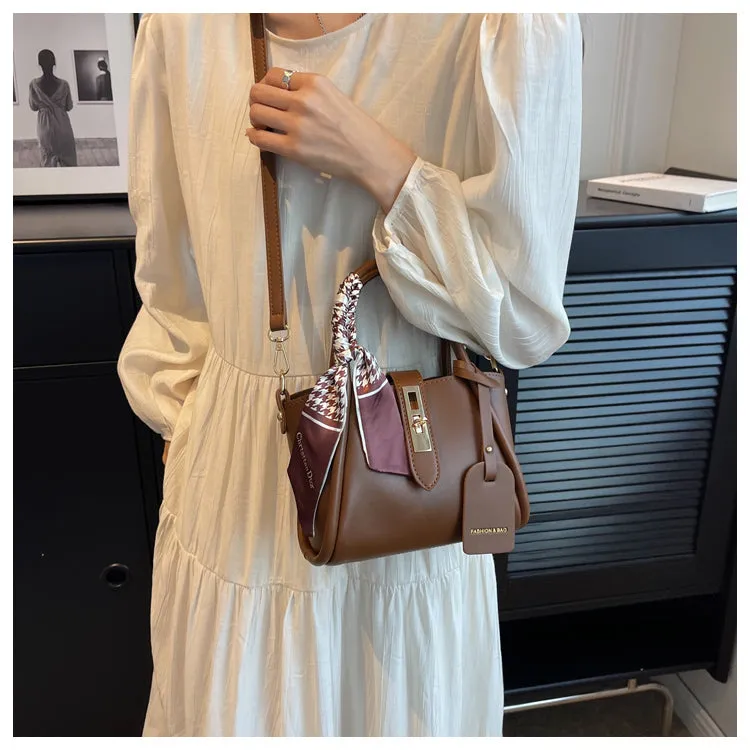 Summer Easiest for Match Textured Satchel Women's Bag