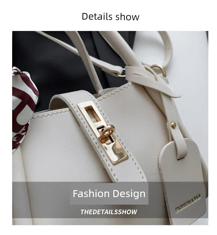 Summer Easiest for Match Textured Satchel Women's Bag