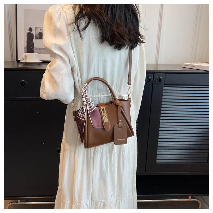 Summer Easiest for Match Textured Satchel Women's Bag
