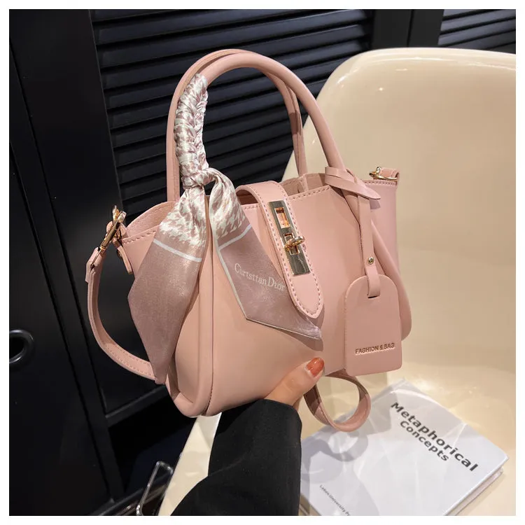 Summer Easiest for Match Textured Satchel Women's Bag