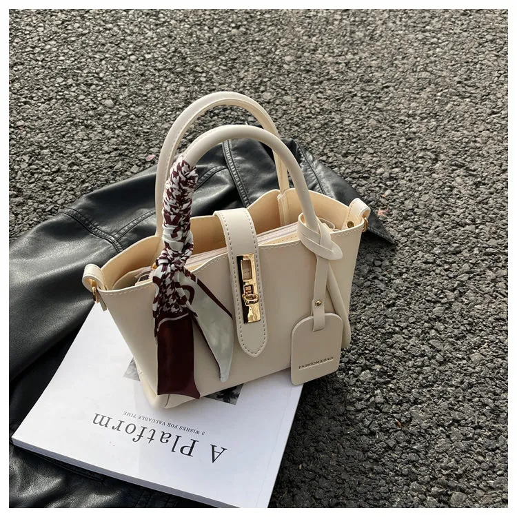 Summer Easiest for Match Textured Satchel Women's Bag