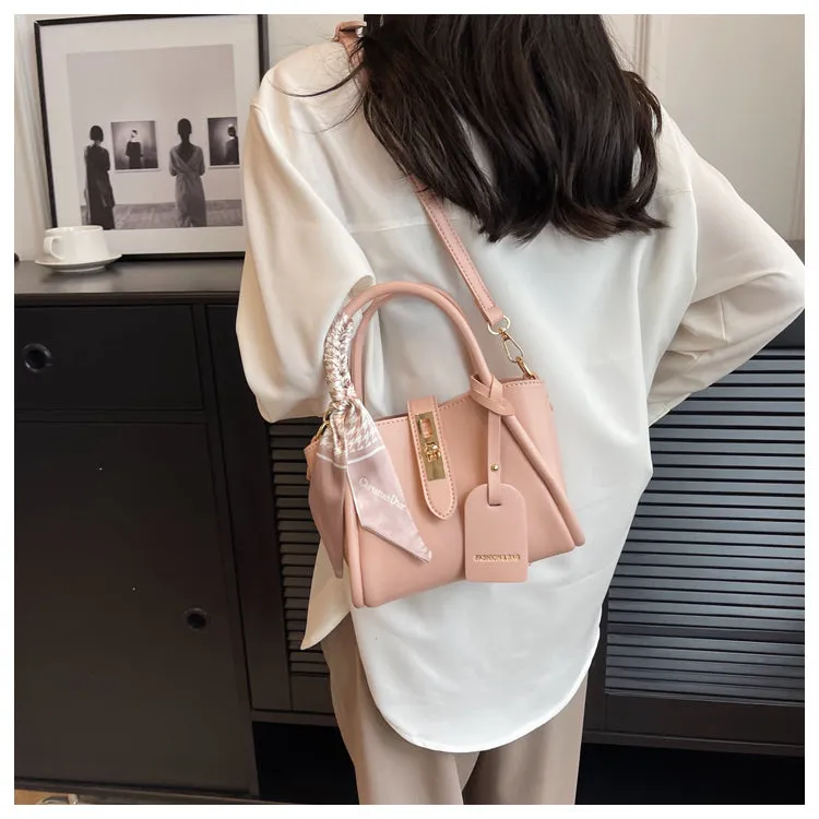 Summer Easiest for Match Textured Satchel Women's Bag