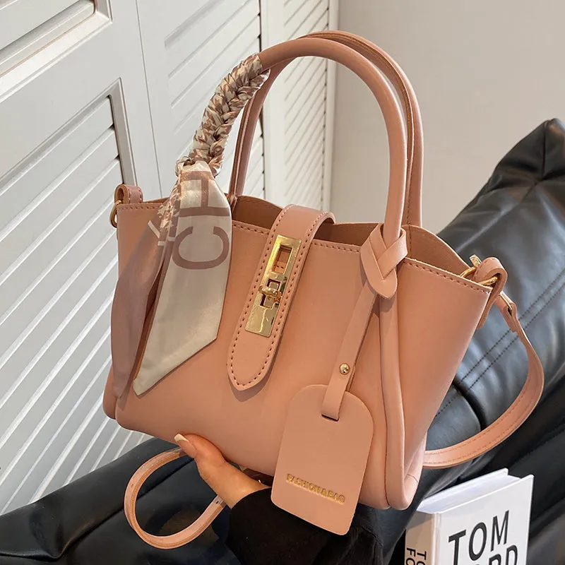 Summer Easiest for Match Textured Satchel Women's Bag