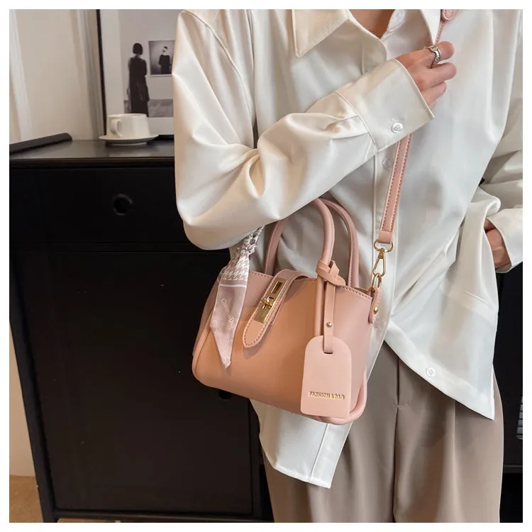 Summer Easiest for Match Textured Satchel Women's Bag