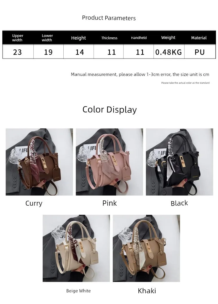 Summer Easiest for Match Textured Satchel Women's Bag