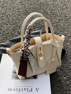 Summer Easiest for Match Textured Satchel Women's Bag