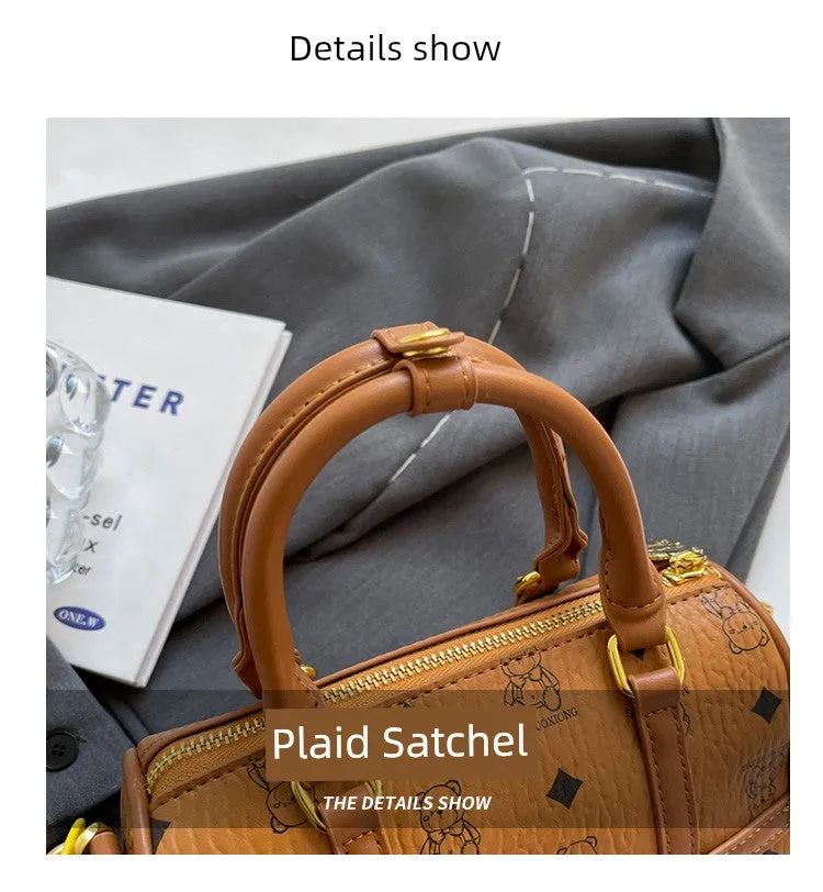 Summer Shoulder Texture Niche Style Satchel Crossbody Bag