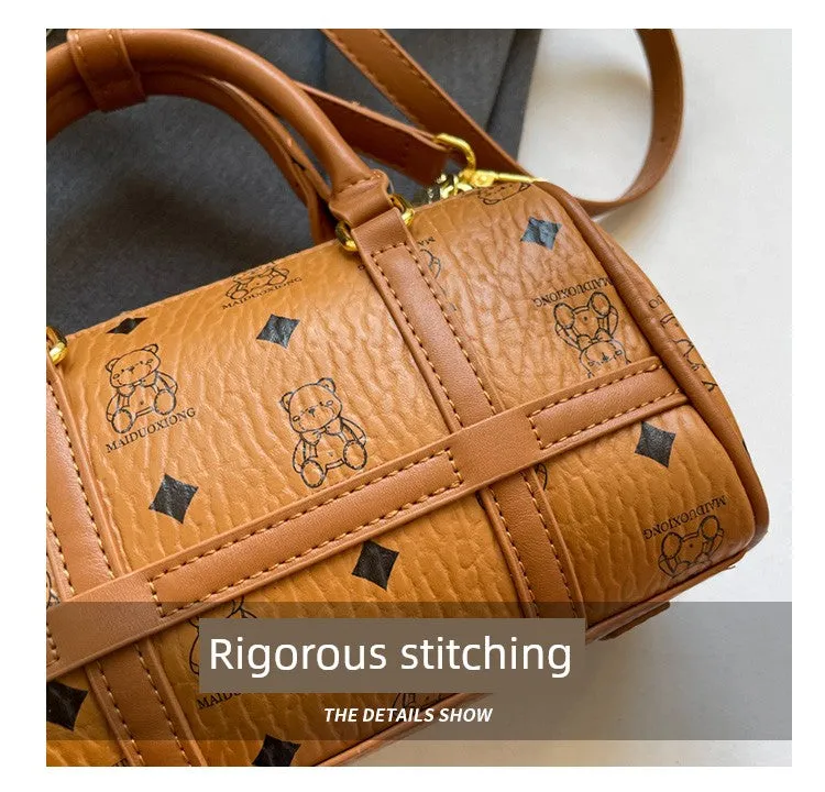 Summer Shoulder Texture Niche Style Satchel Crossbody Bag