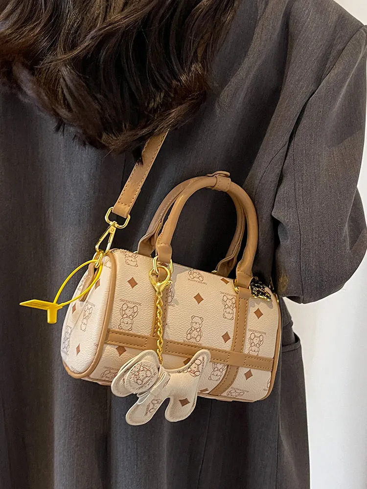 Summer Shoulder Texture Niche Style Satchel Crossbody Bag
