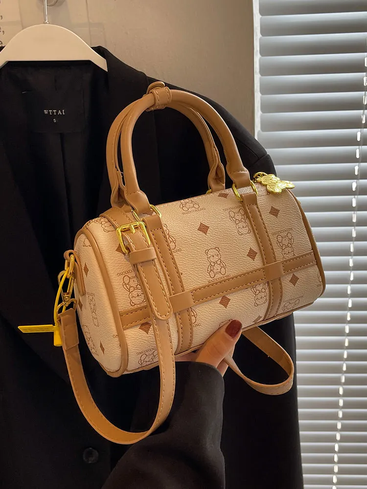 Summer Shoulder Texture Niche Style Satchel Crossbody Bag