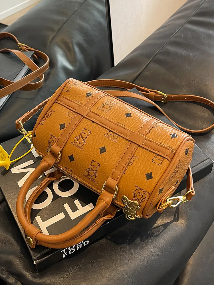 Summer Shoulder Texture Niche Style Satchel Crossbody Bag