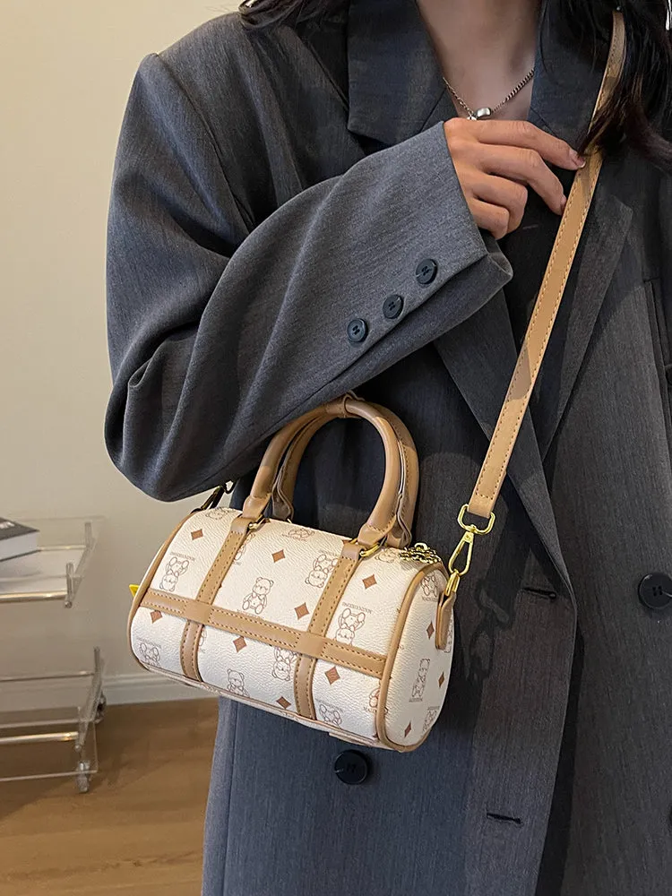 Summer Shoulder Texture Niche Style Satchel Crossbody Bag