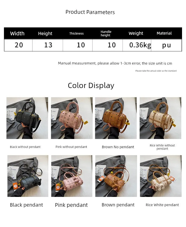 Summer Shoulder Texture Niche Style Satchel Crossbody Bag