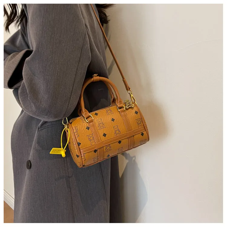 Summer Shoulder Texture Niche Style Satchel Crossbody Bag