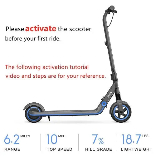 Super Cool 2025 Segway Ninebot eKickScooter Upgraded ZING E10 150W Motor | Electric Kick Scooter For Kids and Teens