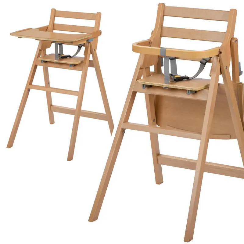 Super Soft & Padded High Chair Insert | Fully Washable | Compatible with 2-in-1 Folding Highchair | Soft Grey