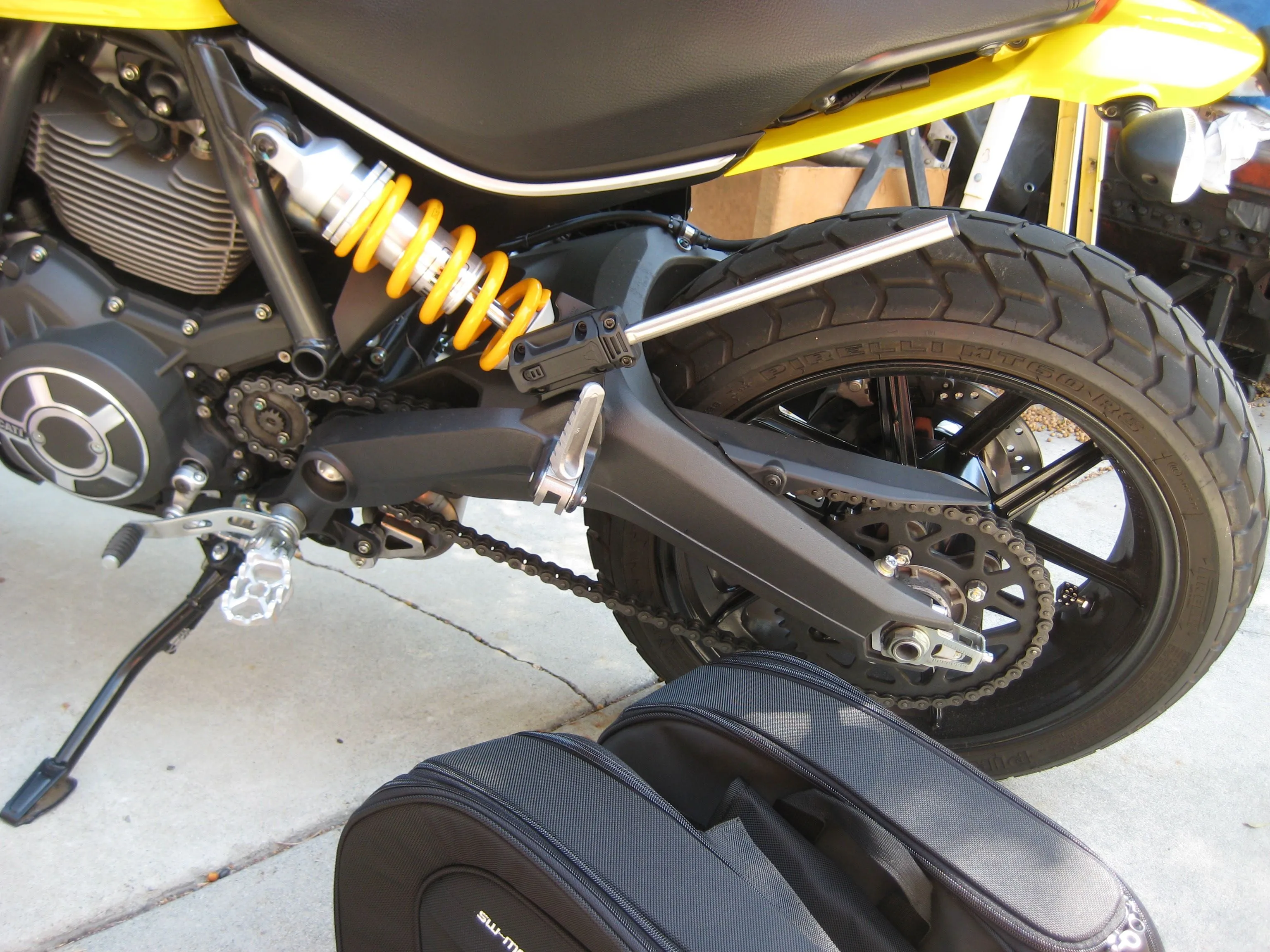 SW-Motech Blaze Saddlebag Mounts for Ducati Scrambler
