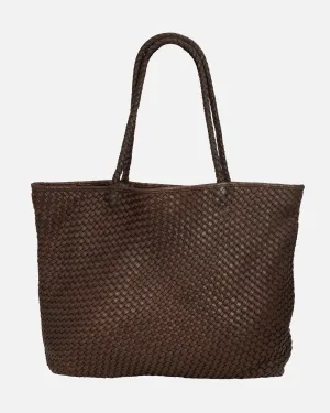 Taylor | Woven Leather Tote Bag