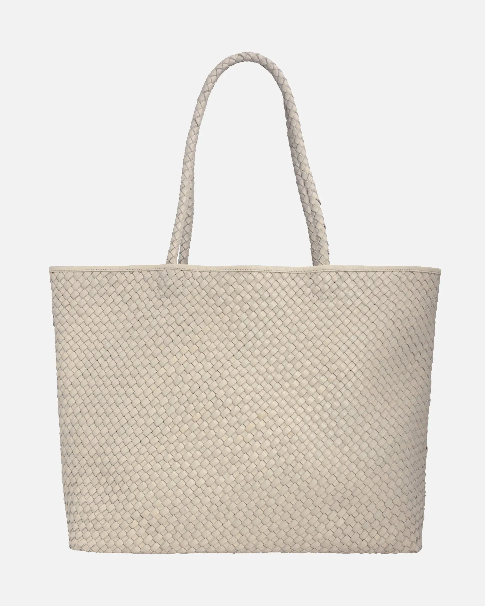 Taylor | Woven Leather Tote Bag