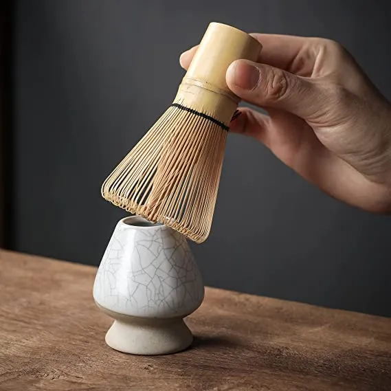 TEANAGOO Japanese Tea Set, Matcha Whisk Set, Matcha Bowl Bamboo Matcha Whisk (Chasen), Scoop (chashaku), Matcha Whisk Holder, Tea Making Kit. MSB-5, Matcha Green Tea Powder Kit. Matcha Tea Kit - Retails $88 