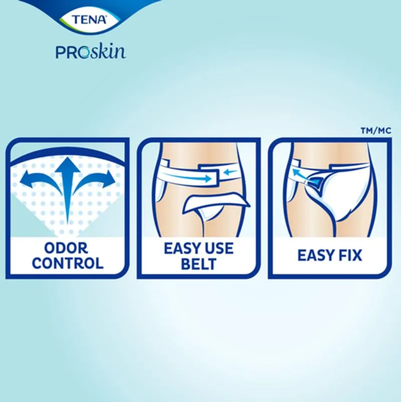 TENA® ProSkin™ Flex Super Brief, Maximum Absorbency, Size 16/Large