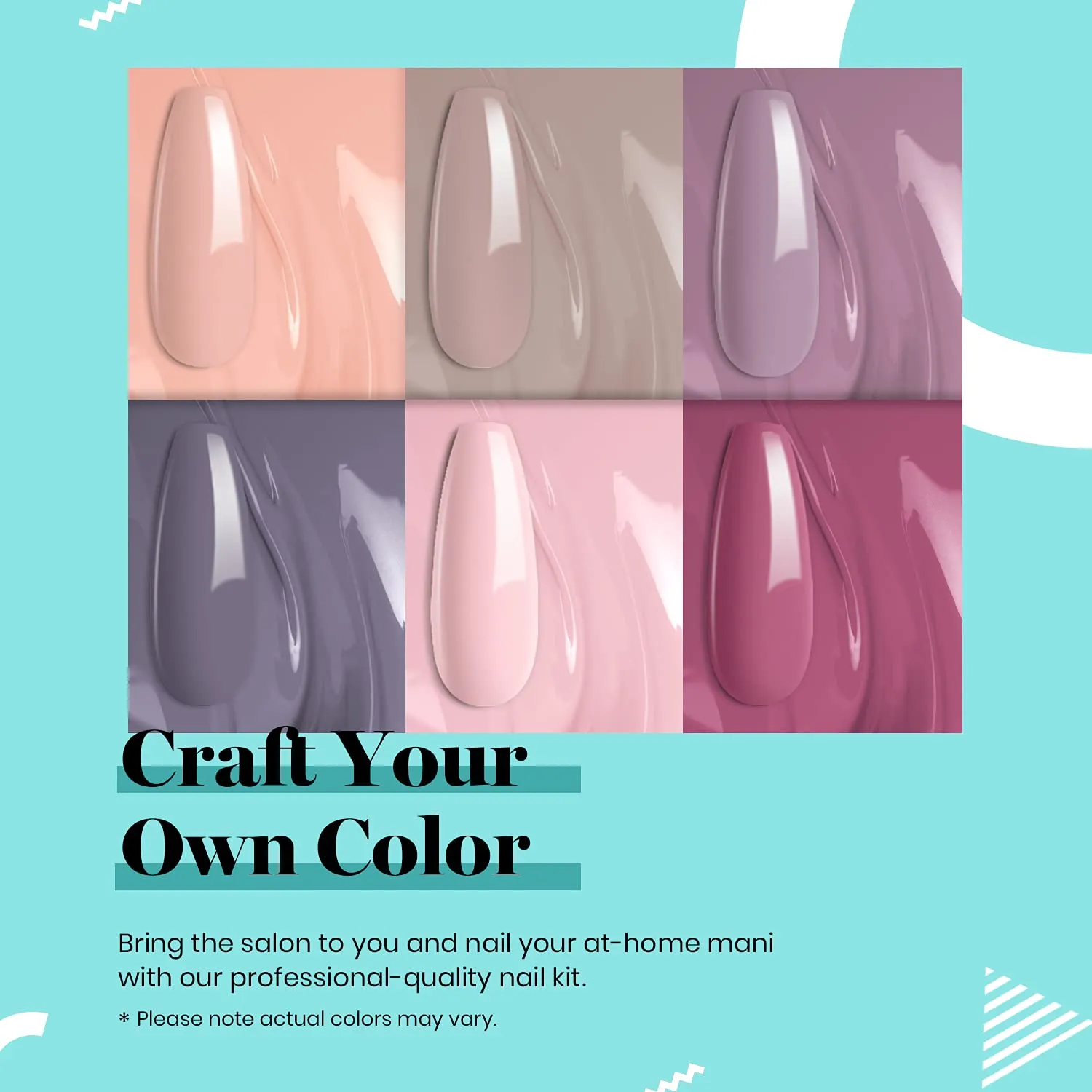 Tender Summer Night Starter Kit: Nail Art Gels, Tools & Accessories