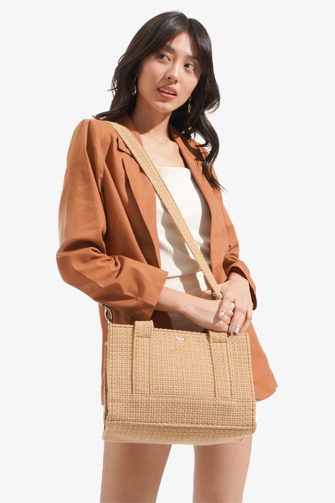 Textured Sling Bag